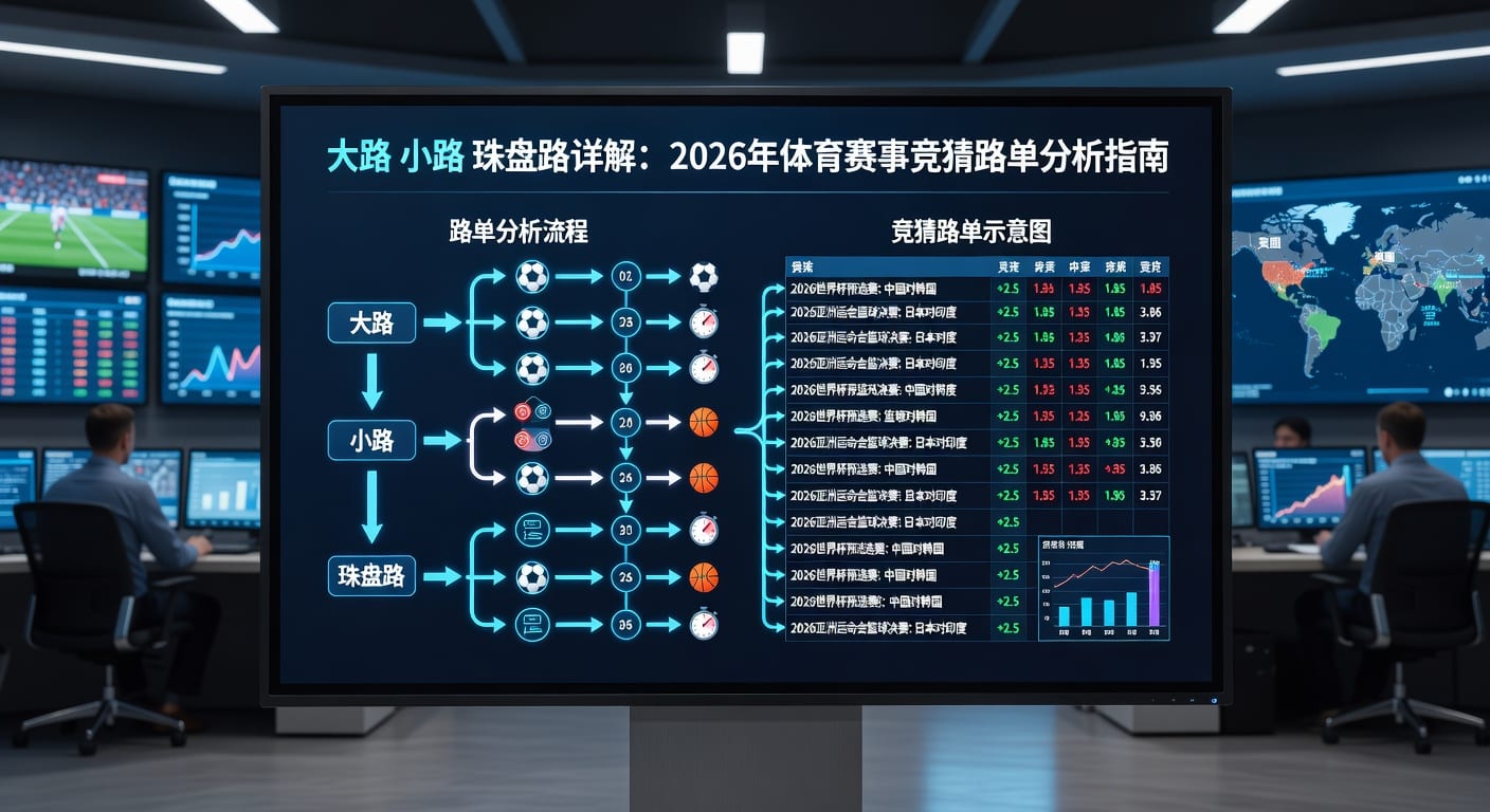大路 小路 珠盘路解析：投注技巧与走势判断