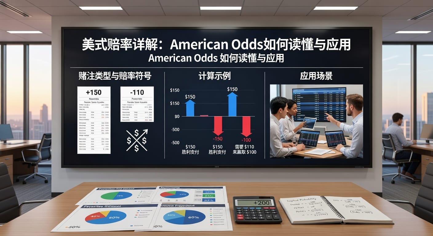 美式赔率 american odds 读法与换算：林帝pg实战指南