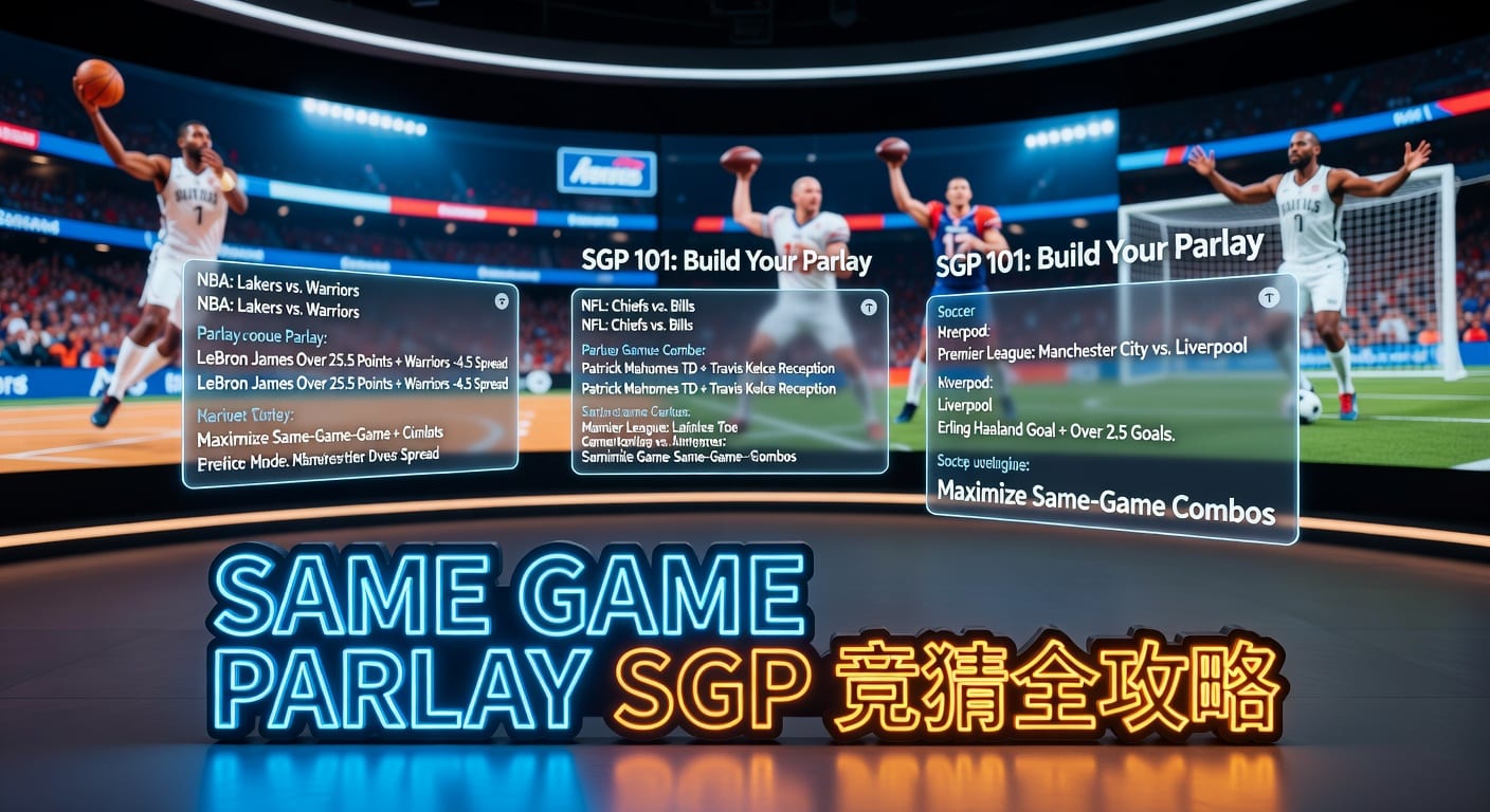 same game parlay SGP 串关实战解析